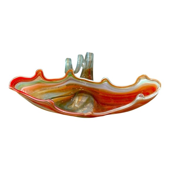 Vintage MCM Handcrafted Murano Style Art Glasd - Picture 2 of 5